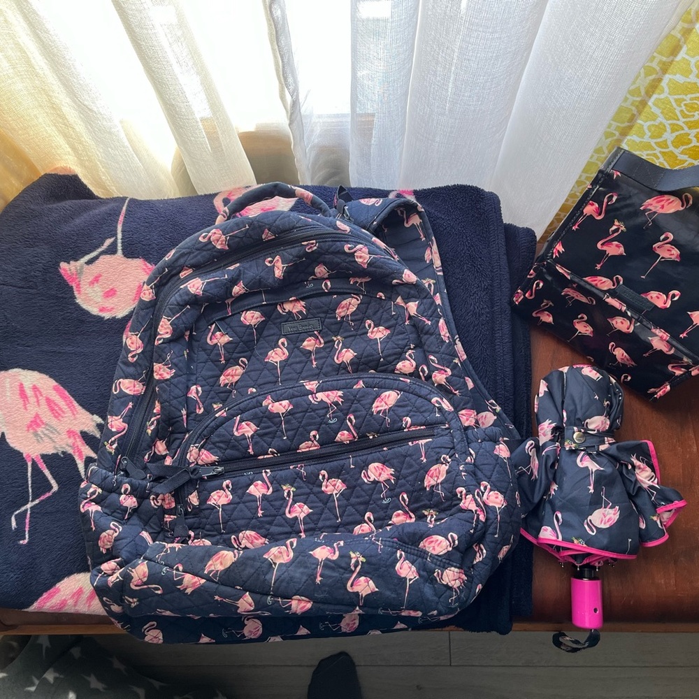 Vera Bradley Flamingo print